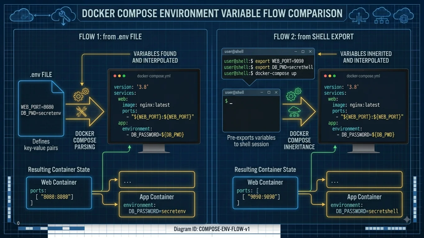 Mastering Docker Compose Environment Variables: A Complete Guide