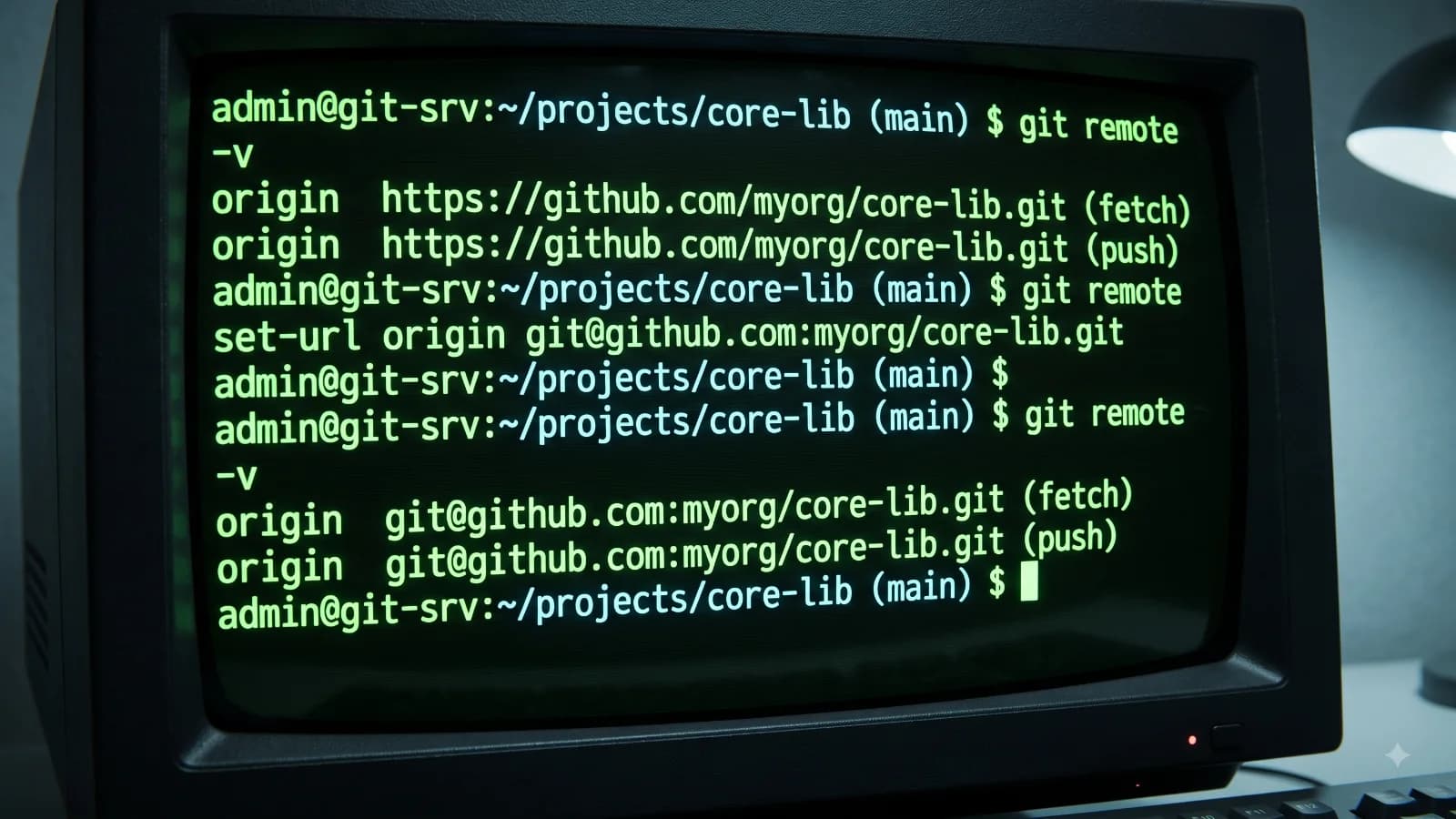 How to Change a Git Remote URL (HTTPS and SSH)