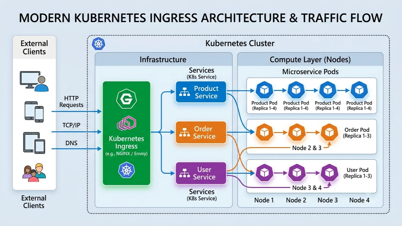 Kubernetes Ingress Explained: Routing, Controllers, and TLS