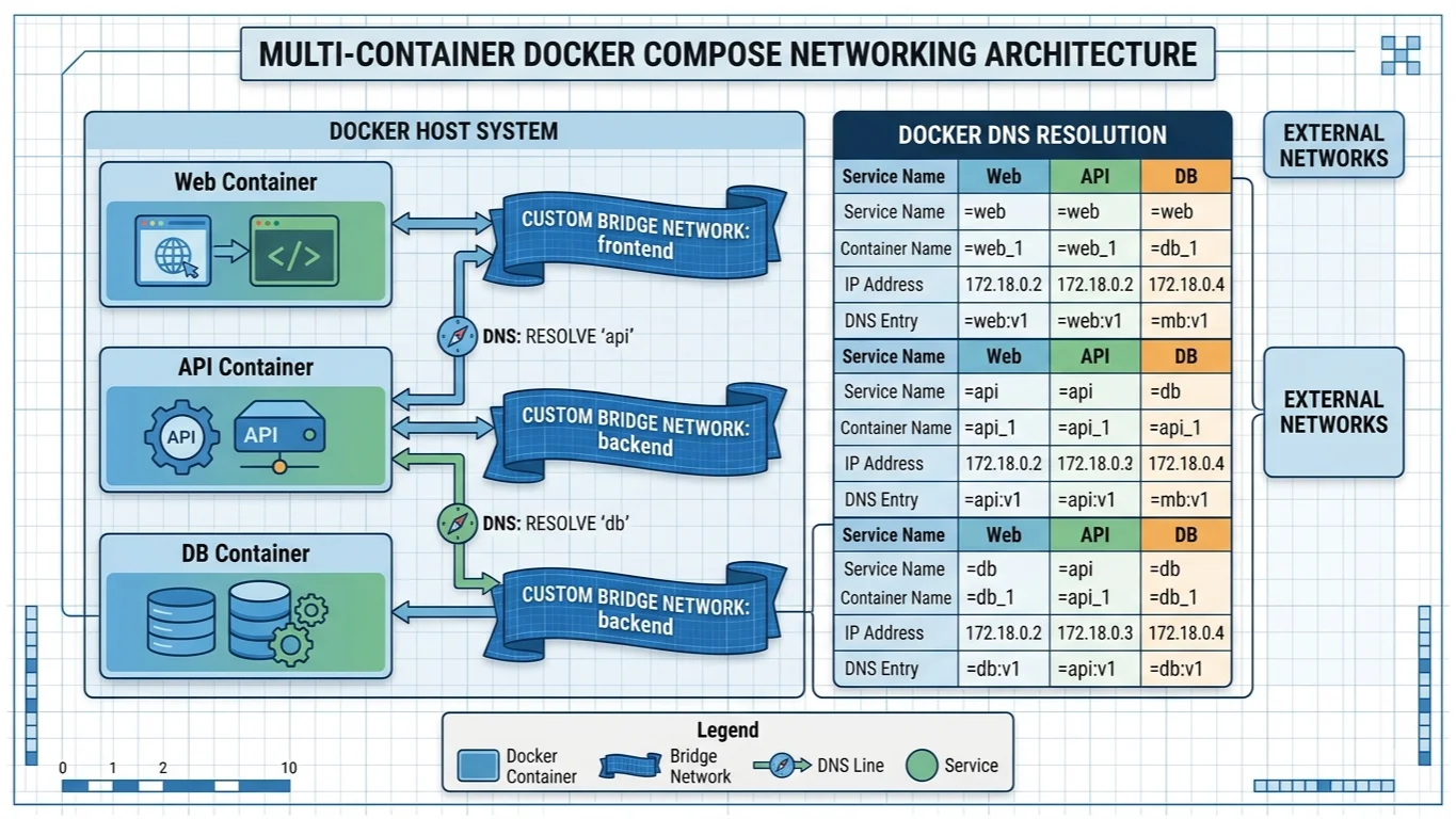 Mastering Docker Compose Networking: A Complete Guide