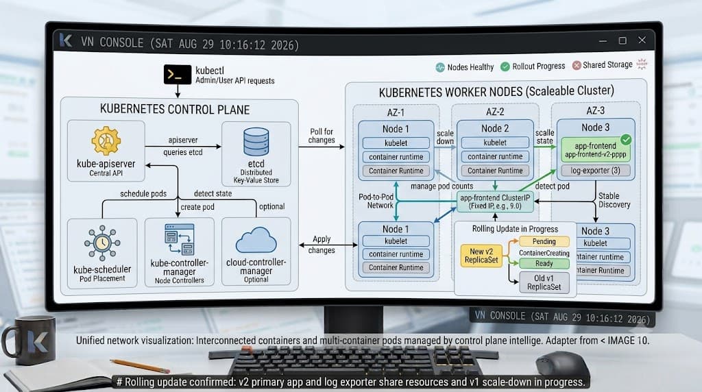 Kubernetes Cluster Explained: Architecture, Nodes, and Workloads