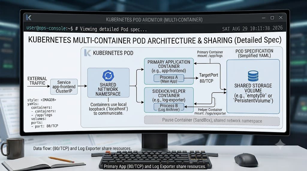 Kubernetes Pods Explained: Anatomy, Lifecycle, and Practical Commands