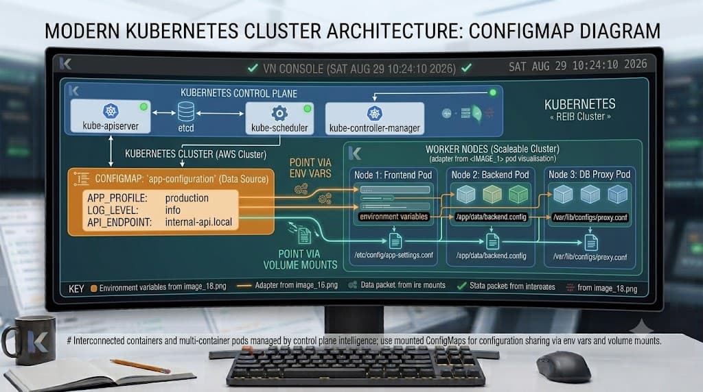 Kubernetes ConfigMap Explained: A Practical Guide to Application Configuration