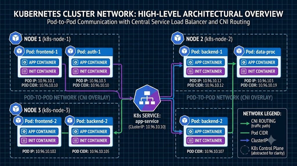 Kubernetes Networking Explained: Pods, Services, CNI, and Troubleshooting