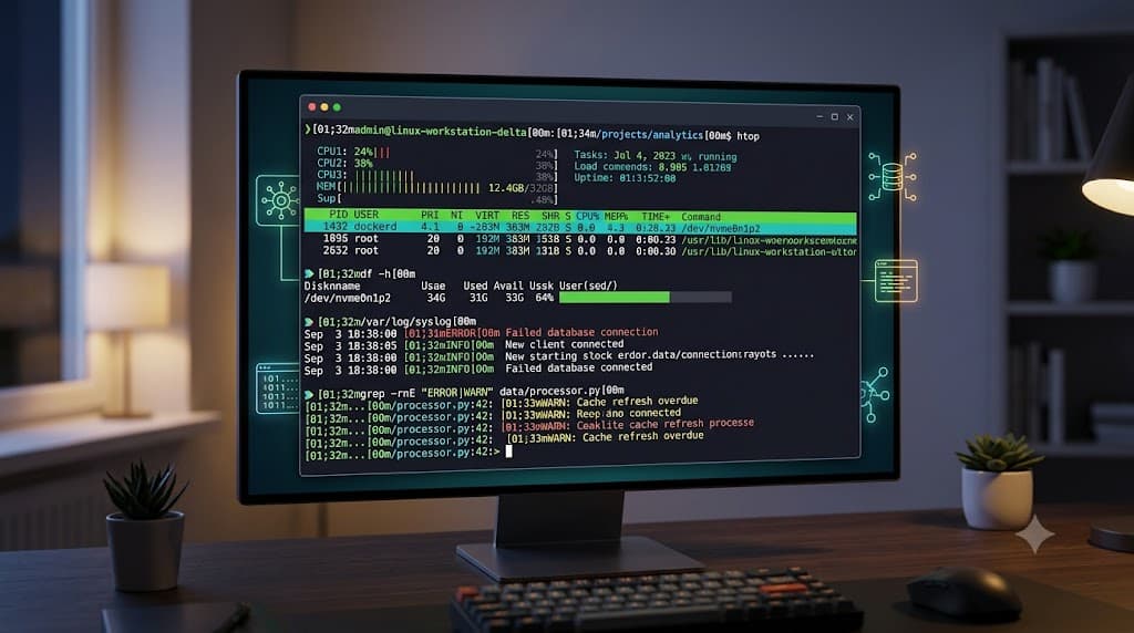 Linux Commands for Developers: Essential Terminal Guide and DevOps Reference