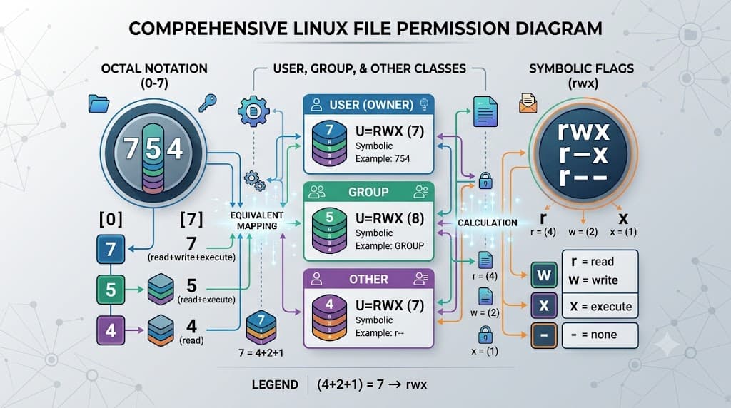 Linux chmod: File Permissions and Practical Examples